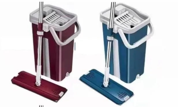 Microfiber flat mop with bucket TM MyGUL.co.uk