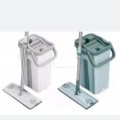 Microfiber flat mop with bucket TM MyGUL.co.uk