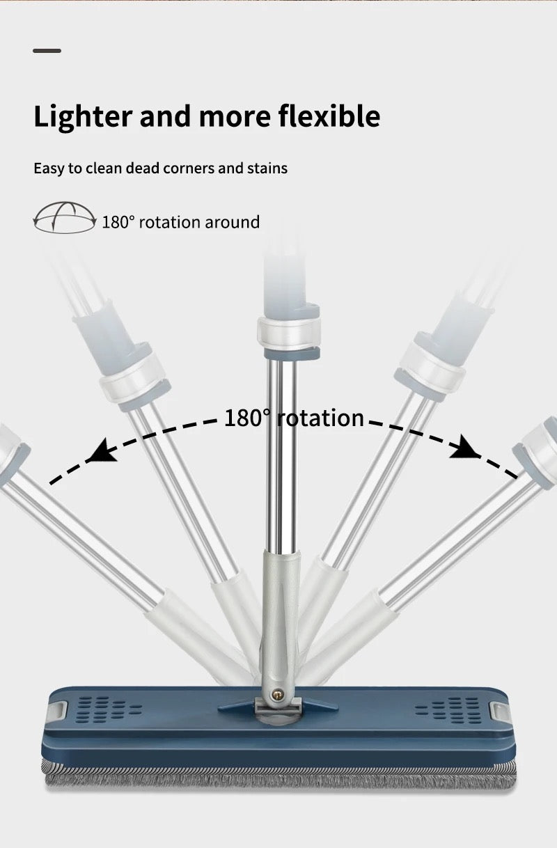 Microfiber flat mop with bucket TM MyGUL.co.uk