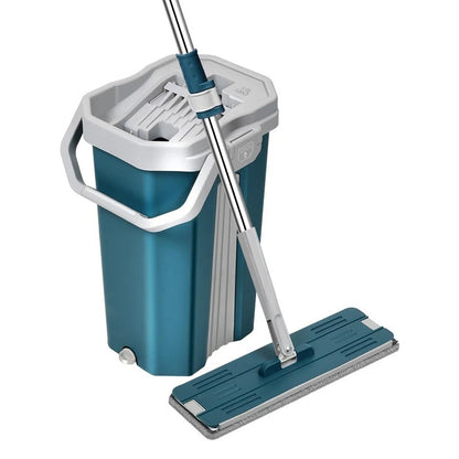 Microfiber flat mop with bucket TM MyGUL.co.uk