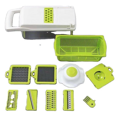 Manual spiral multifunctional vegetable shredder, Basket vegetable  TM MyGUL.co.uk