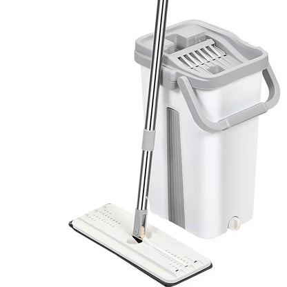 Microfiber flat mop with bucket TM MyGUL.co.uk