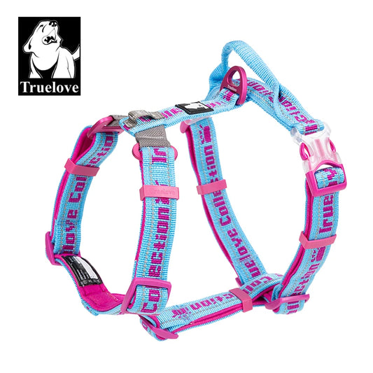 Truelove harnais pour animaux de compagnie pas de traction Service tactique ascenseur pour animaux de compagnie respirant maille réfléchissant Sport rembourré chien harnais gilet TLH6172