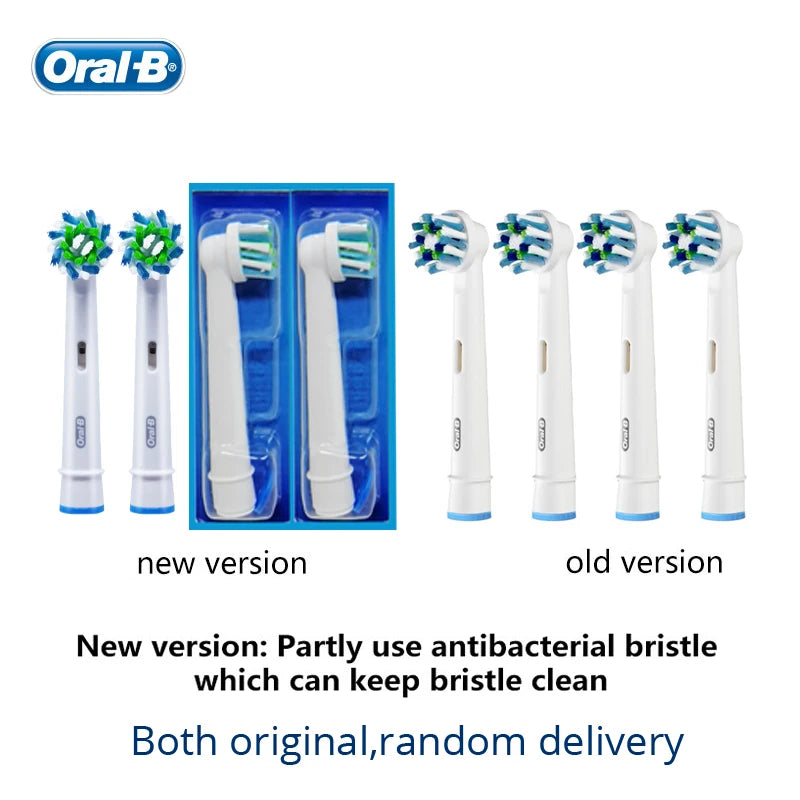 Genuine Oral-B Toothbrush Head Replaceable Brush Heads For Oral B nozzles Rotation Type Electric Toothbrush Replacement Heads