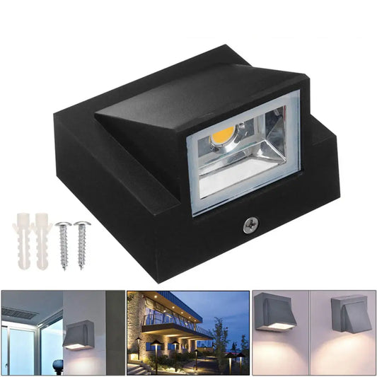 12V IP65 étanche applique extérieure 5W 10W lumière extérieure bâtiment extérieur porte balcon jardin cour éclairage