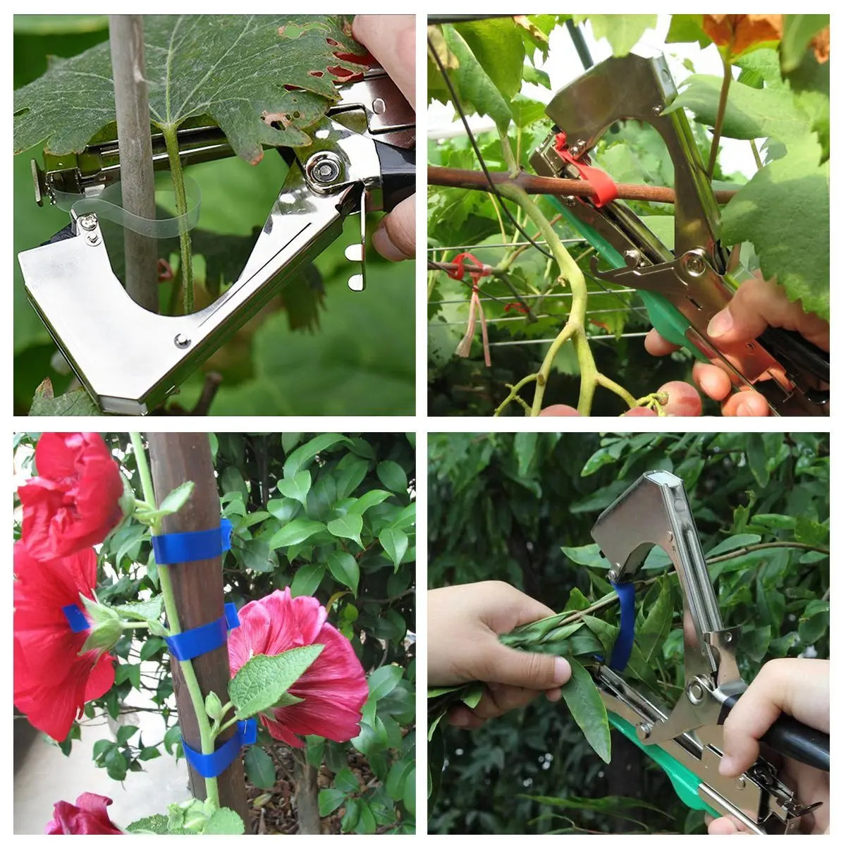 Garden Tools Garter Plants Plant Branch Hand Tying Binding Machine Minced Vegetable Tapetool Tapener Tapes Home Garden