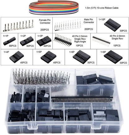 SN-58B 310PCS/620PCS/1550PCS Dupont Crimping Tool Kit Jst Xh Crimper Pliers Terminal Ferrule Crimper Wire Hand Tool Set