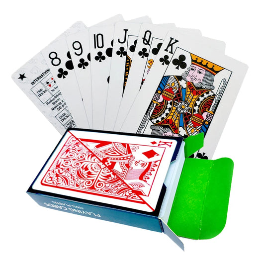 Jeu de Poker PVC nouveau modèle en plastique imperméable à l'eau cartes à jouer pour adultes jeu de cartes de Poker jeux de société 58*88mm cartes