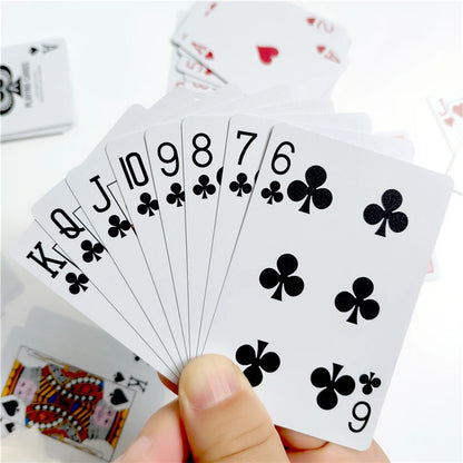 Poker Set PVC New Pattern Plastic Waterproof Adult Playing Cards Game Poker Cards Board Games 58*88mm cards