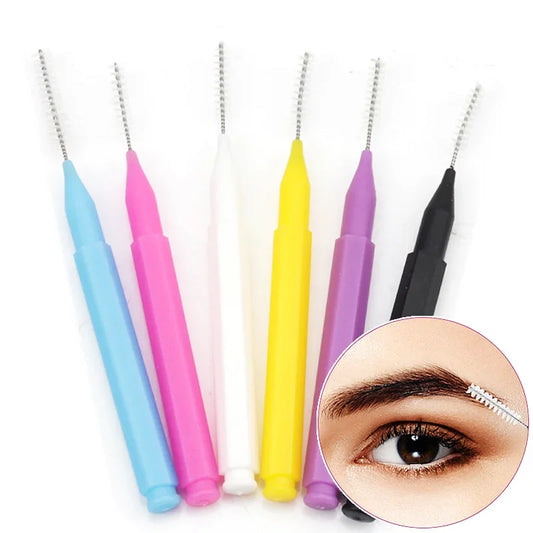 10/20/30pcs Mini Eyebrow Brushes Brow Lifting Perm Brush Brow Lift Eyelash Comb Lash Extension Beauty Makeup Tools