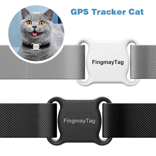 Smart Gps Tracker Cat Waterproof Cat Locator Mini GPS Tracker Anti-Lost Android/IOS Bluetooth Locator Tracking Collar for Dogs