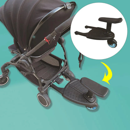 Universal Buggy  Pushchair Standing  Seat, Stroller Board,Baby Stroller Auxiliary Pedal  Brands of Strollers