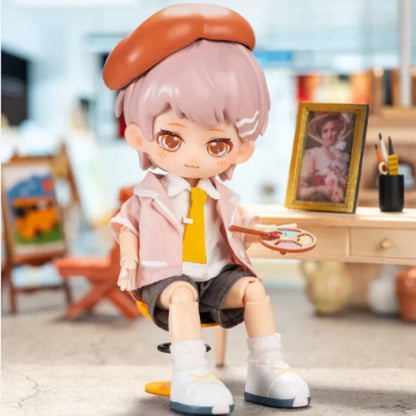 PEETSOON Male Classmate Series 1/12 Bjd Obtisu1  Cute Action Figure Toys Kawaii Anime Figures  Dolls Toy Gift