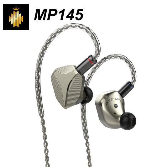 Hidizs MP145 moniteurs intra-auriculaires HiFi magnétiques planaires ultra-larges écouteurs de musique Audio haute résolution audirect