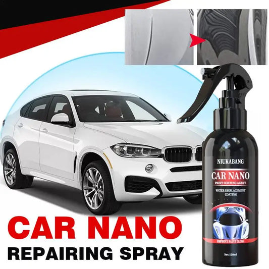 120ml Car Nano Repairing Spray Repair Scratches Detailing Coating Agent Glossy Car Cleaning Ceramic Coat For Automobile Products