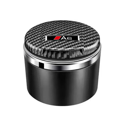 Car Ashtray Ashtray With Blue LED Cigar Ashtray For Audi A3 A4 A5 A6 A7 A8 Q3 Q5 Q7 Q8 ABT TTS  Ash Tray Portable Ashtray