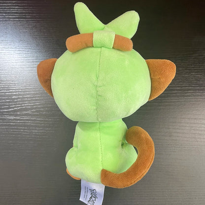 HQ Pokemon Plush Scorbunny Sobble Grookey Plush Stuffed Doll Cinderace Sword Shield Initial Elf Animal Christmas Gift For Kids