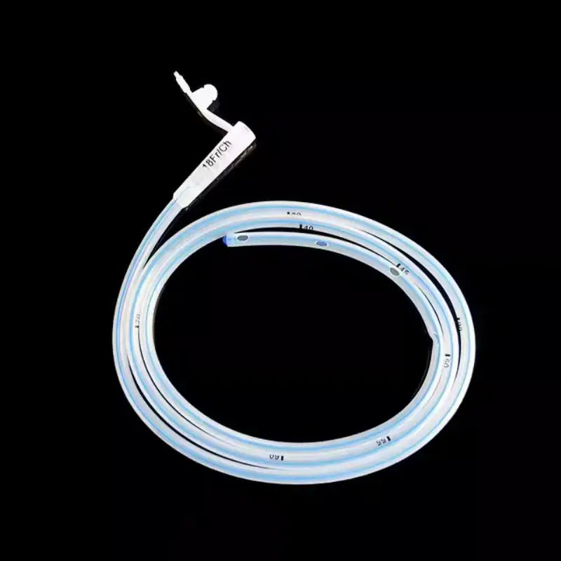 Disposable Gastric Silicone Tube Sterile nasogastric tube Medical Nasogastric Feeding Tube Fr14/Fr16/Fr18 Without Saccule