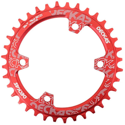 DECKAS Coroa BCD 96 Asymmetrical 36T 34T Narrow Wide 96BCD Bike Chainring 36 34 Teeth Bicycle Chain Ring for Shimano M9000 M5100