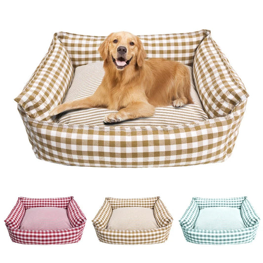 Lit pour chien chats chiot maison chenil pour chiens d'intérieur petit moyen chat canapé pour animaux de compagnie lit de couchage meubles fournitures pour animaux de compagnie accessoires