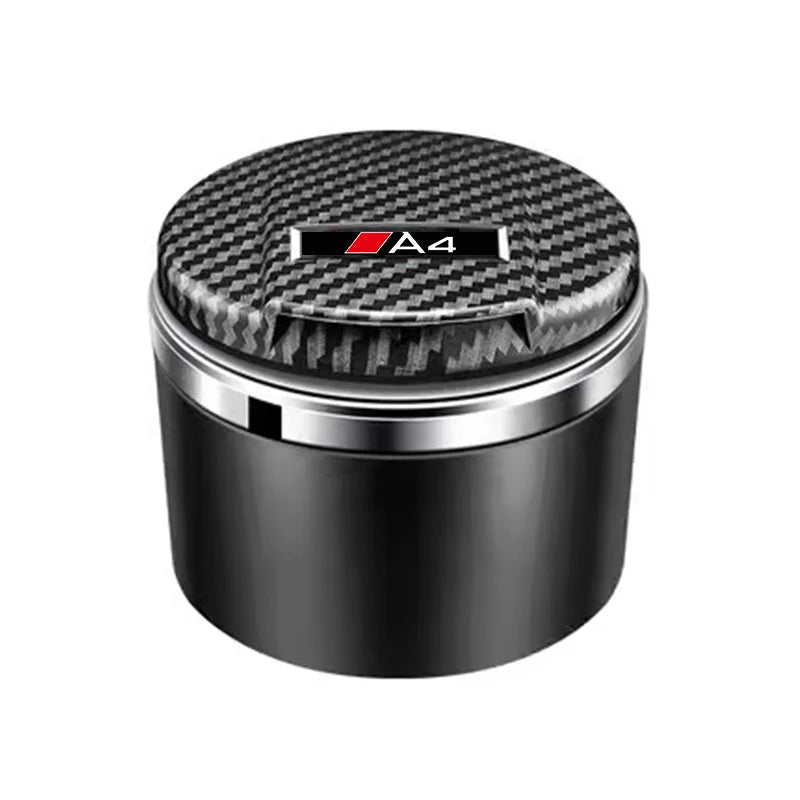 Car Ashtray Ashtray With Blue LED Cigar Ashtray For Audi A3 A4 A5 A6 A7 A8 Q3 Q5 Q7 Q8 ABT TTS  Ash Tray Portable Ashtray