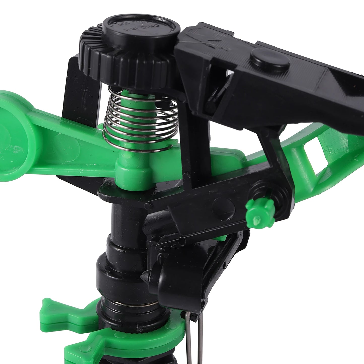 1/2" Rocker Sprinkler 360 Degree Adjustable Rotary Impact Spray Nozzle Garden Lawn Flowerbed Greenhouse Watering Irrigation Tool