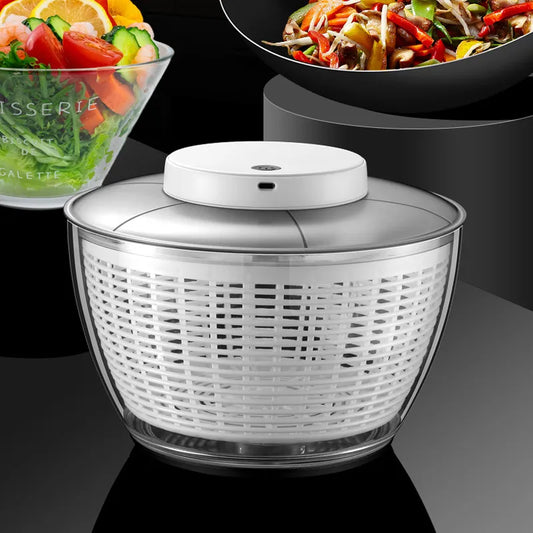 Déshydrateur de légumes électrique, nettoyage rapide, séchoir de fruits et légumes, séparation sèche et humide, égouttage, essoreuse à salade, Gadget domestique