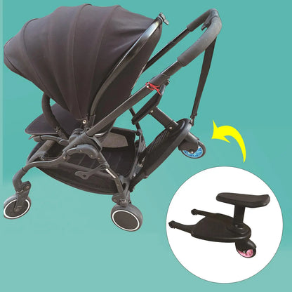 Universal Buggy  Pushchair Standing  Seat, Stroller Board,Baby Stroller Auxiliary Pedal  Brands of Strollers