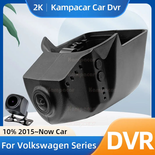 Kampacar VW19-E DashCam For Volkswagen 86mm VW Tiguan 2 II MK2 Tiguan Allspace 7Sitzer Fit 10% 2015-2024 Cars Car Dvr Recorder