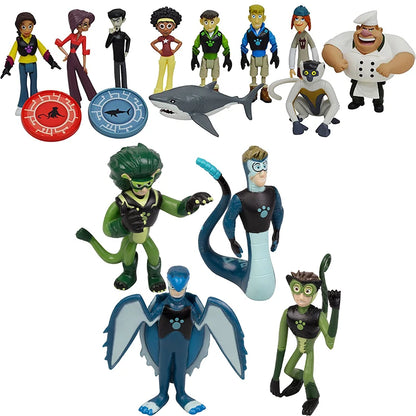 Original Wild Kratts Sets Brinquedo Anime Action Figure Animals Toys Creature Power Suit Collections Models Children Toys Gifts