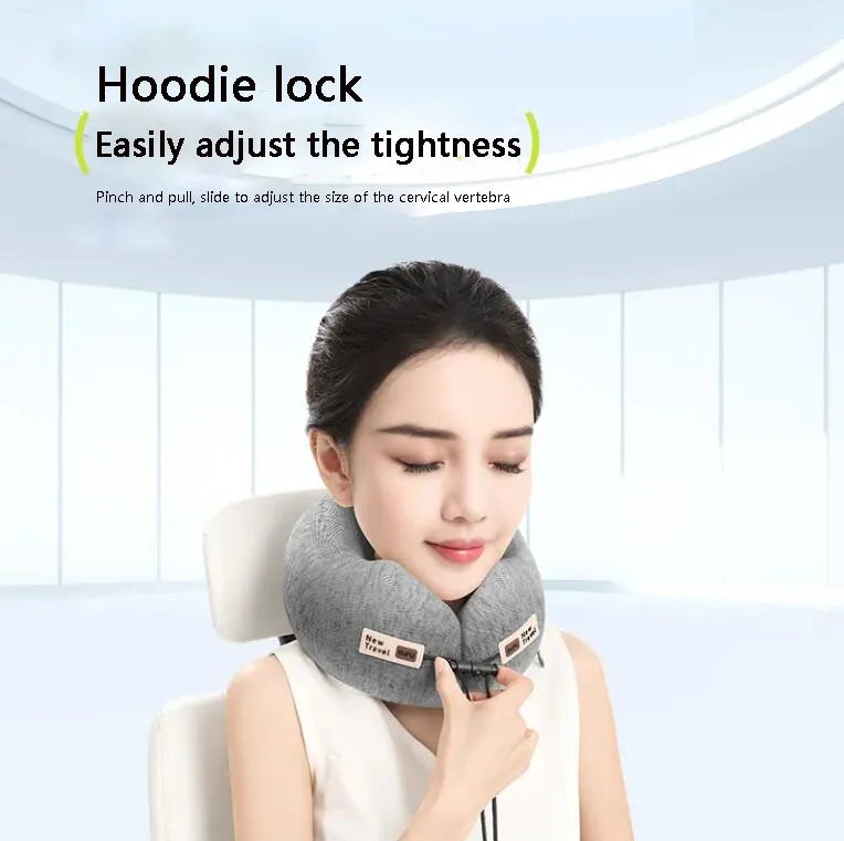 U Shaped Memory Foam Neck Pillows Soft Slow Rebound Space Travel Pillow Sleeping Airplane Car Pillow Cervical Healthcare Supply