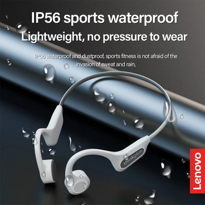 Original Lenovo X3 Pro X4 X5 Bone Conduction Headphones Bluetooth 5.3 Hifi Ear-hook Wireless Headset With Mic Sport Earphones X7