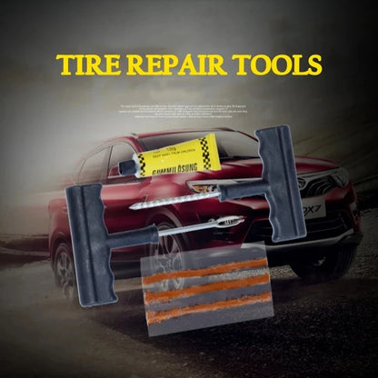 Car tire repair kit, bicycles, trucks, motorcycles, set tools, tire puncture,foreskin, glue, Car Maintenance Accessories