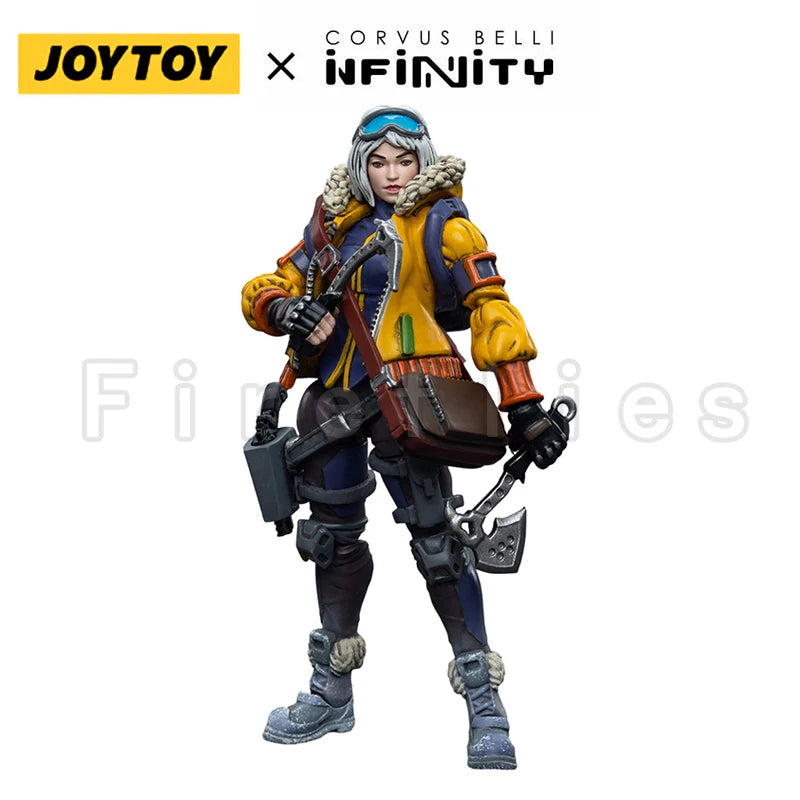 1/18 JOYTOY Action Figure Infinity Oktavia Grimsdottir lcebreaker's Harpooner Anime Model Toy Free Shipping