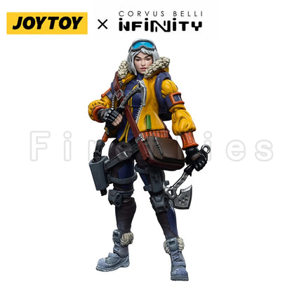 1/18 JOYTOY Action Figure Infinity Oktavia Grimsdottir lcebreaker's Harpooner Anime Model Toy Free Shipping