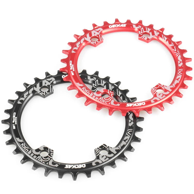 DECKAS Coroa BCD 96 Asymmetrical 36T 34T Narrow Wide 96BCD Bike Chainring 36 34 Teeth Bicycle Chain Ring for Shimano M9000 M5100