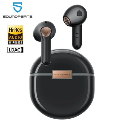 SoundPEATS Air4 Lite Bluetooth 5.3 Wireless Earphone Hi-Res Audio AI call Noise Reduction Eearbuds Support Multipoint Connection