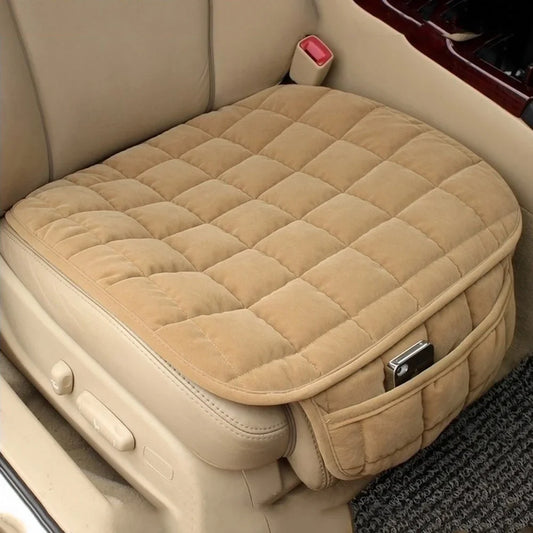 Universal Winter Warm Car Seat Cover Cushion Anti-slip Front Chair Seat Breathable Pad Car Seat Protector  Covers for Cars