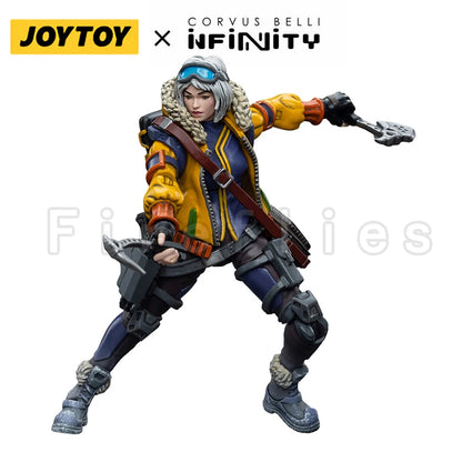 1/18 JOYTOY Action Figure Infinity Oktavia Grimsdottir lcebreaker's Harpooner Anime Model Toy Free Shipping