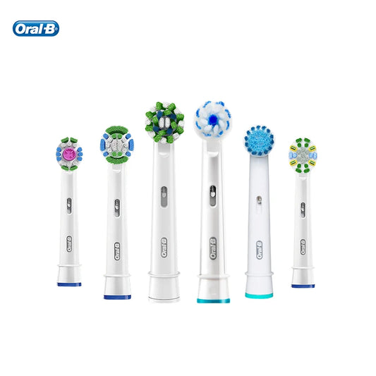 Original Oral-B Zahnbürstenkopf, austauschbare Bürstenköpfe für Oral-B-Düsen, Rotationstyp, Ersatzköpfe für elektrische Zahnbürsten