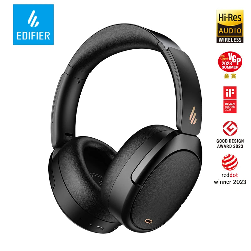 Edifier WH950NB Active Noise Cancelling Wireless Headphones Bluetooth 5.3 Headset,Hi-Res Wireless,55hrs Playback,4 Microphones