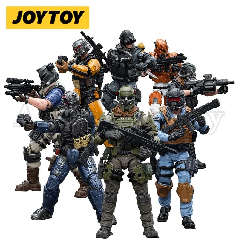 JOYTOY 1/18 3.75 Action Figures Military Armed Force Series Anime Model For Gift Free Shipping