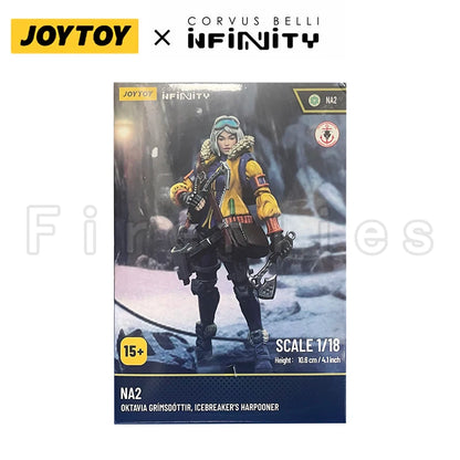 1/18 JOYTOY Action Figure Infinity Oktavia Grimsdottir lcebreaker's Harpooner Anime Model Toy Free Shipping