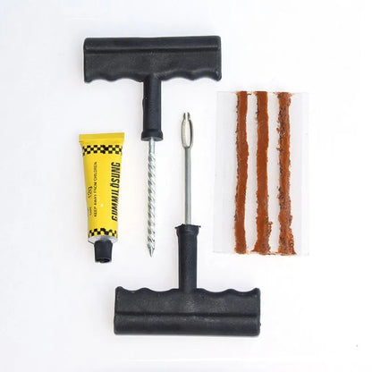 Car tire repair kit, bicycles, trucks, motorcycles, set tools, tire puncture,foreskin, glue, Car Maintenance Accessories