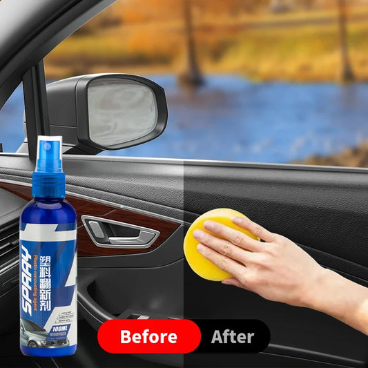 Car Plastic Restore Coating Agent Back To Black Gloss Car Cleaning Products Autos Polish Repair Coating Renovator Cars Detailing