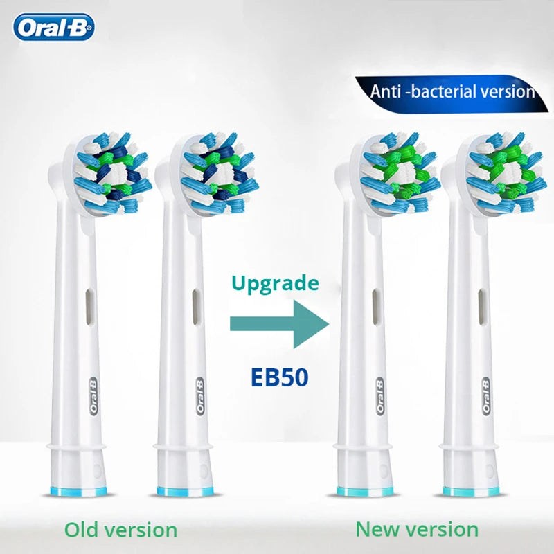 Original Oral B Replacement Brush Heads for Oral-B Rotating Electric Toothbrush Genuine Teeth Whitening Soft Bristle Refills