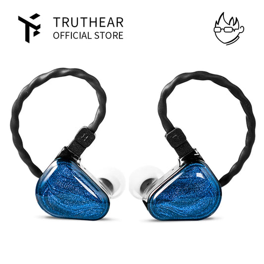 Écouteurs TRUTHEAR x Crinacle ZERO, double pilotes dynamiques, IEM avec câble 0.78 à 2 broches