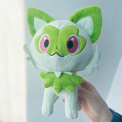 New Pokemon Plush Sprigatito Quaxly Fuecoco Meowscarada Peluche Doll Koraidon Miraidon Kawaii Stuffed Toy Cartoon Gift For Kids