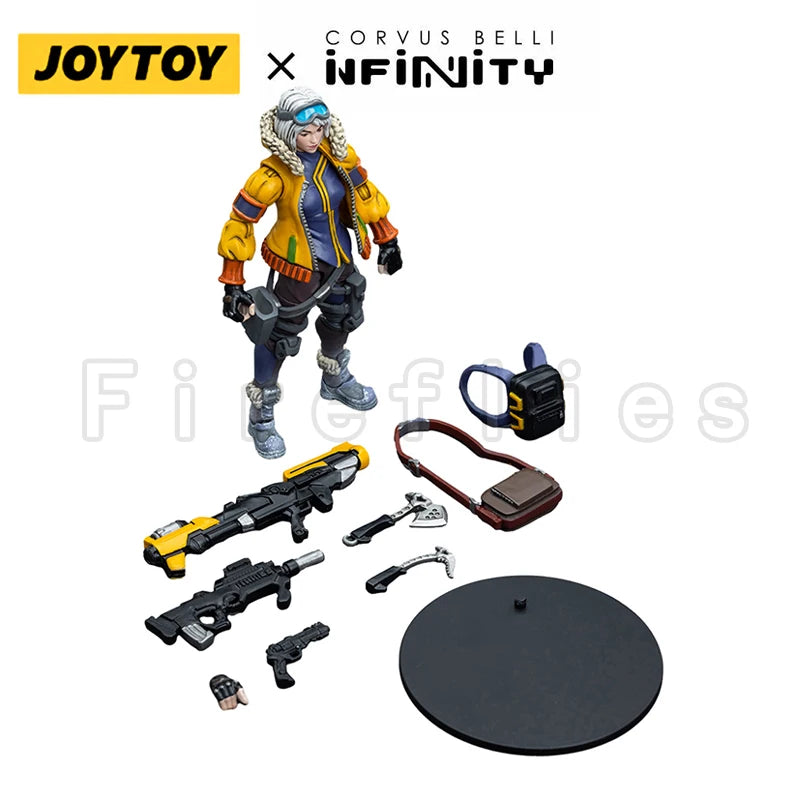 1/18 JOYTOY Action Figure Infinity Oktavia Grimsdottir lcebreaker's Harpooner Anime Model Toy Free Shipping