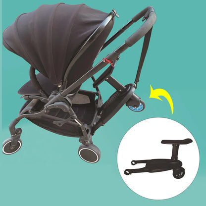 Universal Buggy  Pushchair Standing  Seat, Stroller Board,Baby Stroller Auxiliary Pedal  Brands of Strollers